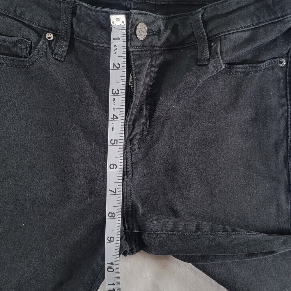 ARMANI EXCHANGE Women's Jeans Size 29 Black Super Skinny Mid-Rise Stretch Denim - Picture 11 of 16